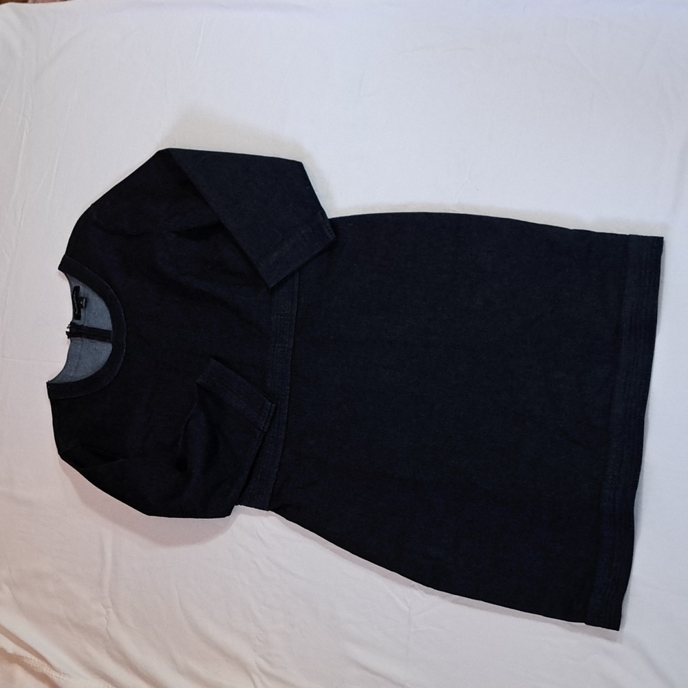 Deep Blue Denim Stretch Banana Republic Dress